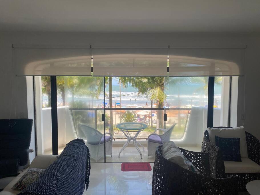 Apto Pe Na Areia - Praia Das Asturias Guaruja-Sp Kültér fotó